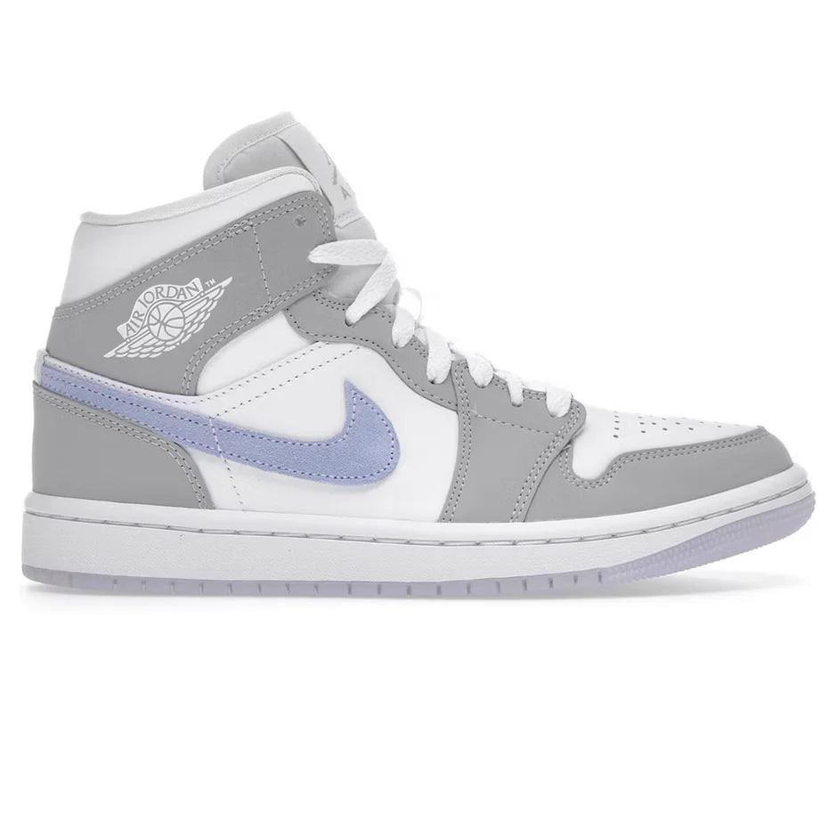 Air Jordan 1 Mid Wolf Grey Blue (W)