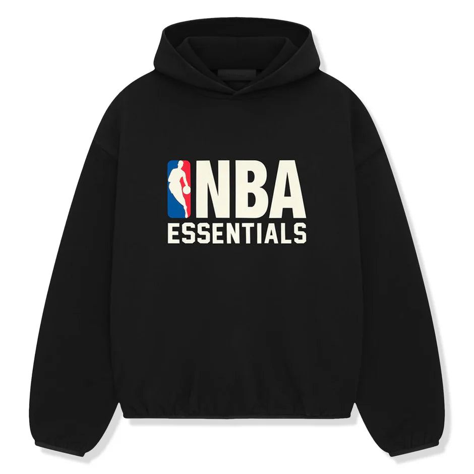 Fear Of God Essentials x NBA Black Hoodie